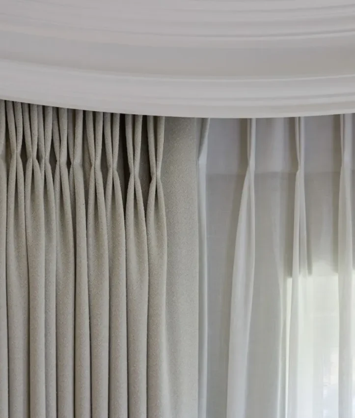 french pleat curtain